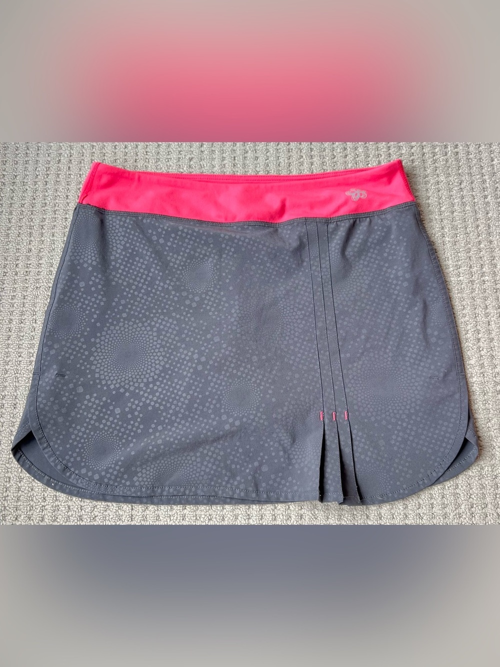 🌸 3/$15🌸Tuff Athletics Gray Skort with Pink Waistband